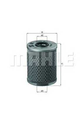 KNECHT OX 68D Масляный фильтр