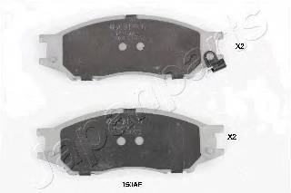 JAPANPARTS PA-150AF Комплект тормозных колодок,