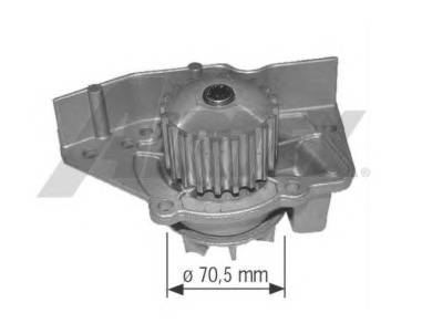 AIRTEX 1579 Водяний насос