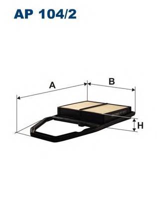 FILTRON AP104/2 Воздушный фильтр