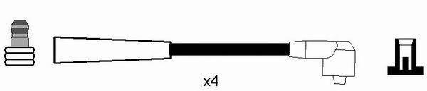NGK 2584 Комплект проводов зажигания