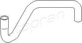 TOPRAN 109 012 Шланг радиатора