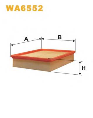 WIX FILTERS WA6552 Воздушный фильтр