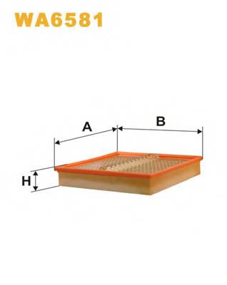 WIX FILTERS WA6581 Воздушный фильтр