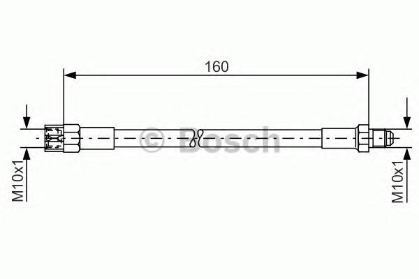 BOSCH 1 987 476 230 Тормозной шланг