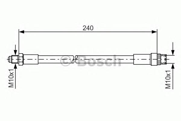 BOSCH 1 987 476 421 Тормозной шланг