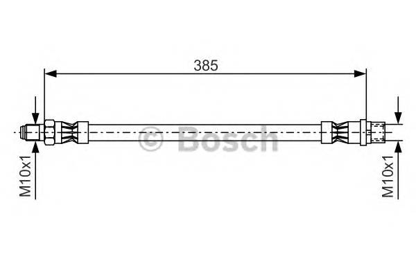 BOSCH 1 987 476 439 Гальмівний шланг