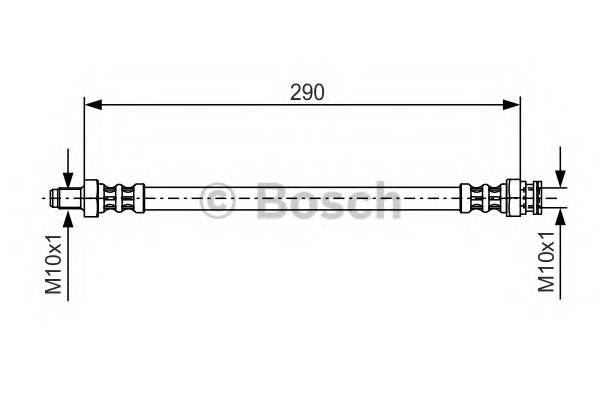 BOSCH 1 987 476 688 Гальмівний шланг