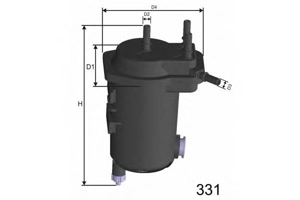 MISFAT F113A FILTR PALIWA