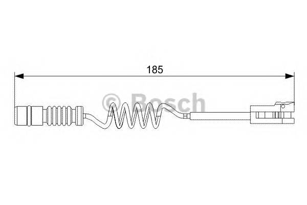 BOSCH 1 987 473 007 Сигналізатор, знос гальмівних