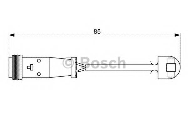 BOSCH 1 987 473 038 Сигнализатор, износ тормозных