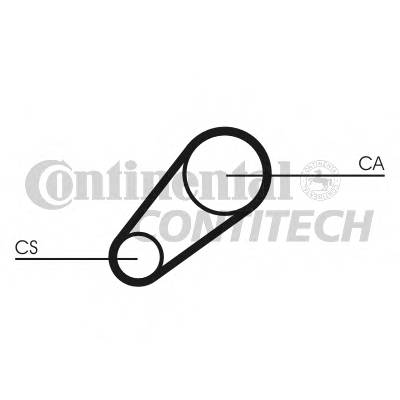 CONTITECH CT648 Ремінь ГРМ