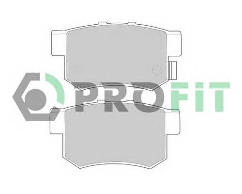 PROFIT 5000-0956 Колодки гальмівні дискові