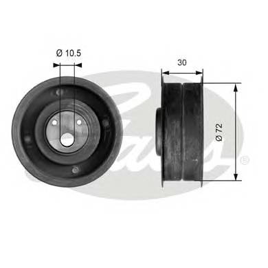 GATES T41080 Натяжной ролик, ремень