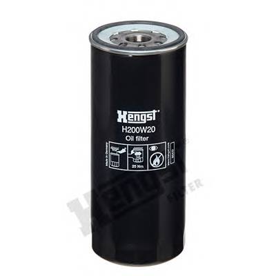 HENGST FILTER H200W20 Масляний фільтр