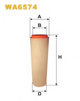 WIX FILTERS WA6574 Воздушный фильтр