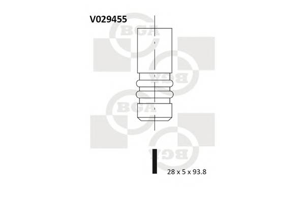 BGA V029455 Впускний клапан