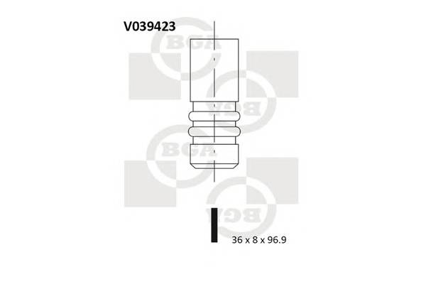 BGA V039423 Впускний клапан