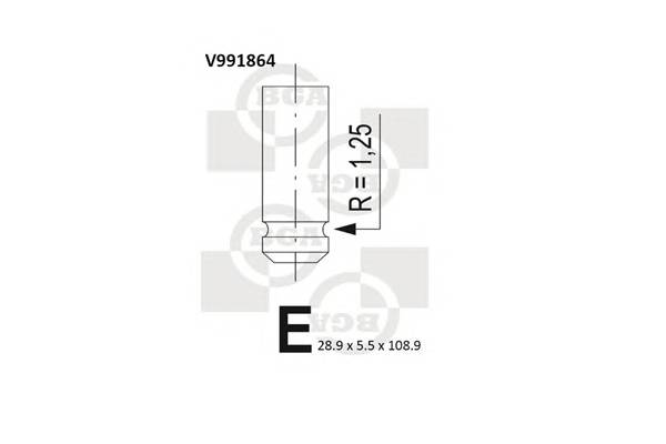 BGA V991864 Випускний клапан