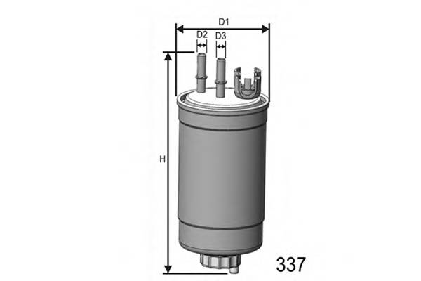 MISFAT M412 FILTR PALIWA FIAT