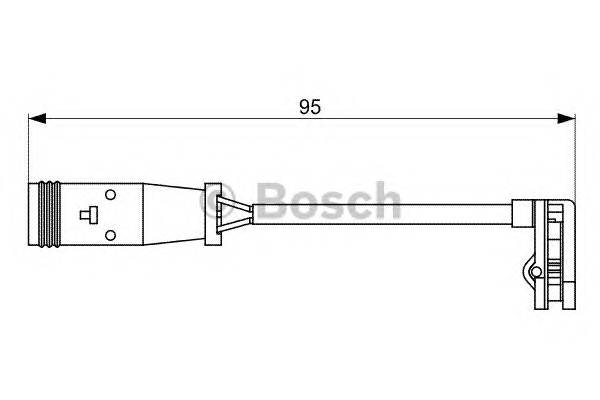 BOSCH 1 987 473 036 Сигналізатор, знос гальмівних