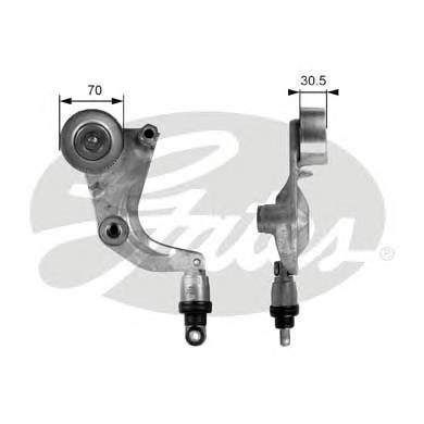 GATES T39077 Натяжная планка, поликлиновой