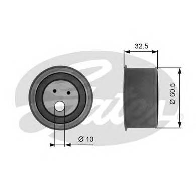 GATES T41054 Натяжной ролик, ремень