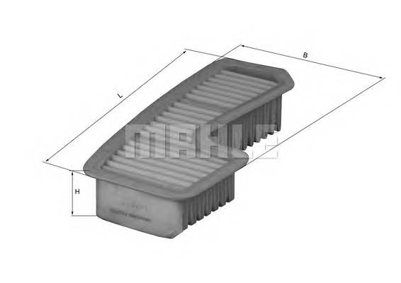 KNECHT LX 1936 Повітряний фільтр