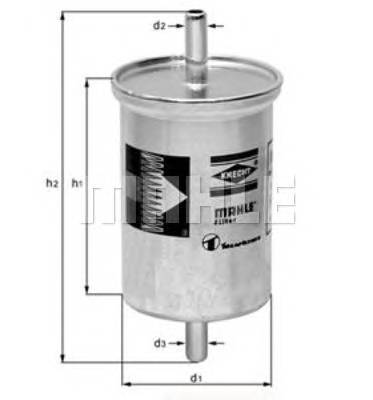 KNECHT KL 2 Паливний фільтр