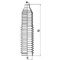 SPIDAN 83686 Пильовик, рульове управління