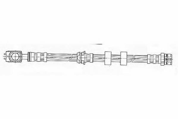 FERODO FHY2209 Гальмівний шланг