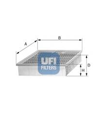 UFI 30.893.00 Повітряний фільтр