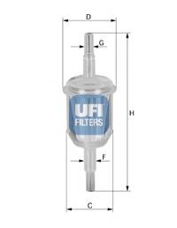 UFI 31.012.00 Паливний фільтр