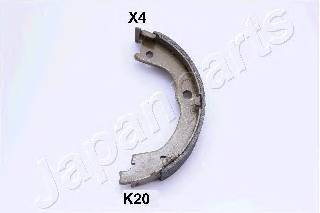 JAPANPARTS GF-K20AF Комплект тормозных колодок,