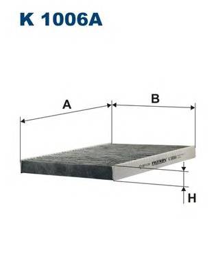 FILTRON K1006A Фильтр, воздух во
