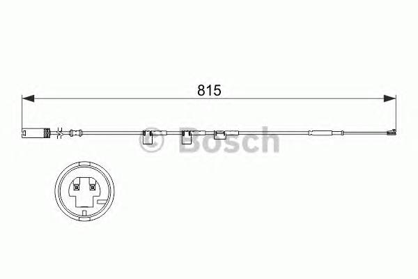 BOSCH 1 987 473 524 Сигналізатор, знос гальмівних