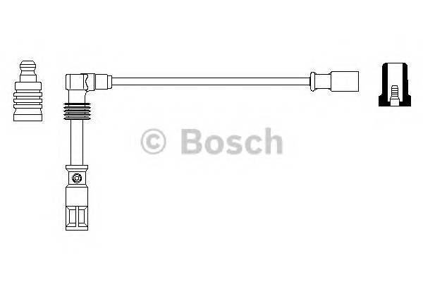 BOSCH 0 356 912 857 Провід запалювання