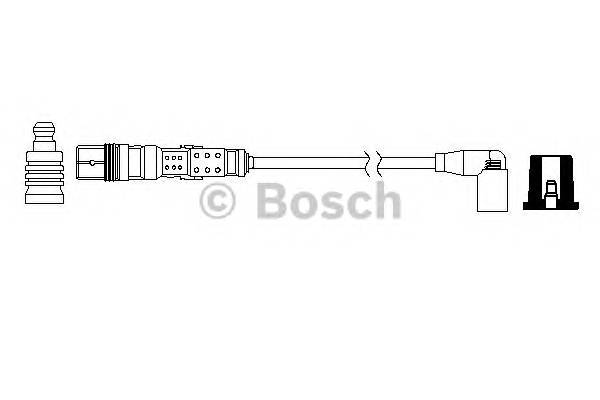 BOSCH 0 986 357 734 Провід запалювання