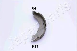 JAPANPARTS GF-K17AF Комплект тормозных колодок,