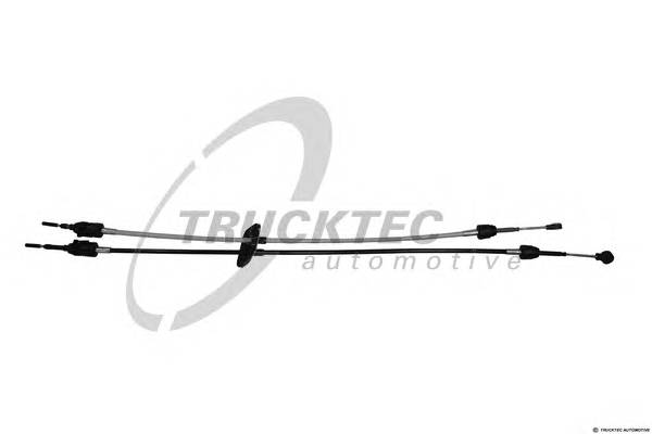 TRUCKTEC AUTOMOTIVE 02.24.012 Трос, ступінчаста коробка