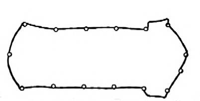 ELWIS ROYAL 1526546 Прокладка, кришка головки