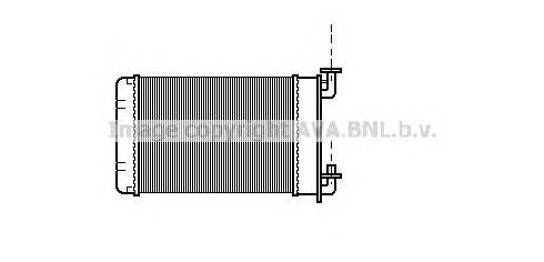 AVA QUALITY COOLING BW6022 Теплообменник, отопление салона