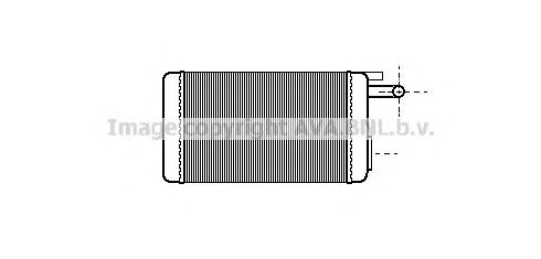 AVA QUALITY COOLING FTA6106 Теплообменник, отопление салона