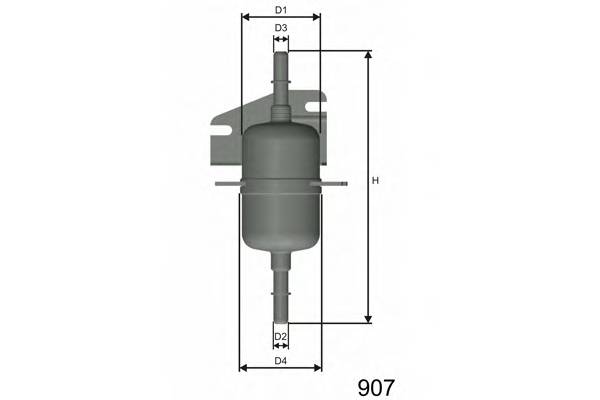 MISFAT E105 FILTR PALIWA FIAT