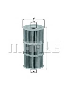 KNECHT OX 389/1D Масляний фільтр