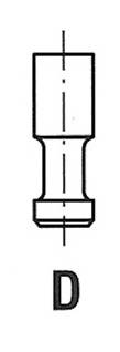 FRECCIA R6616/BMARCR Выпускной клапан