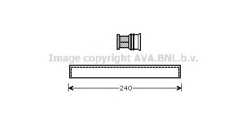 AVA QUALITY COOLING SZD096 Осушитель, кондиционер