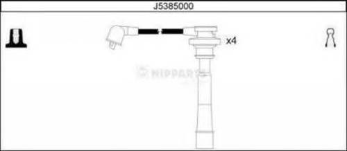 NIPPARTS J5385000 Комплект проводів запалювання