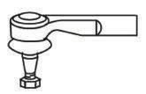FRAP 2987 Наконечник поперечной рулевой