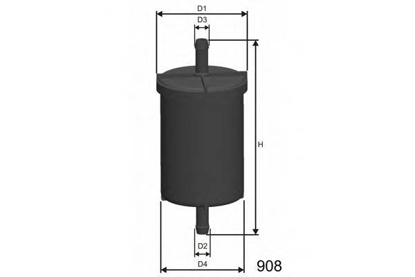 MISFAT E500 FILTR PALIWA 